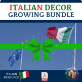 Italian Classroom Décor Growing Bundle