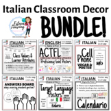 Italian Classroom Decor Bundle