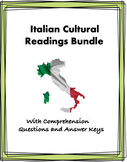 Italian Cultural Readings Bundle: Top 4 @30% off! (Italian