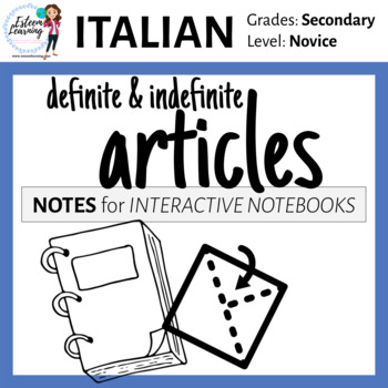 Preview of Italian Definite & Indefinite Articles