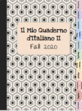 Italian Digital Notebook Level 2 Vocabulary & Grammar Notes