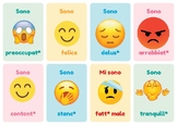 Italian Emotions/Feelings (Gender Inclusive) Color Word Ma