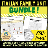 Italian Family Unit BUNDLE - La famiglia