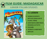 Italian Film Guide: Madagascar (Vocab, Grammar, Activities)