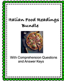 Italian Food Reading Bundle: Il Cibo Letture: Top 5 Readin