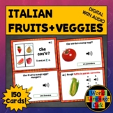 ITALIAN FRUITS BOOM CARDS ⭐ Italian Vegetables Boom Cards 