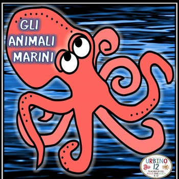 Preview of Italian: Gli Animali Marini