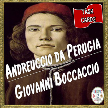 Preview of Italian Task Cards: Andreuccio da Perugia