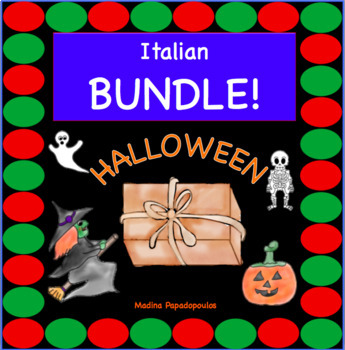 Preview of Italian Halloween BUNDLE!