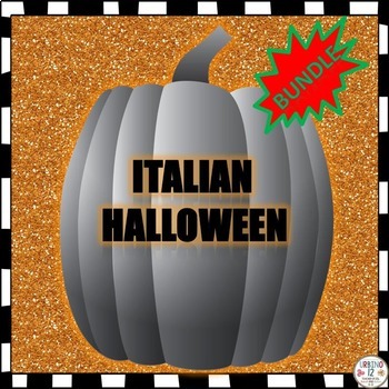 Preview of Italian Halloween BUNDLE