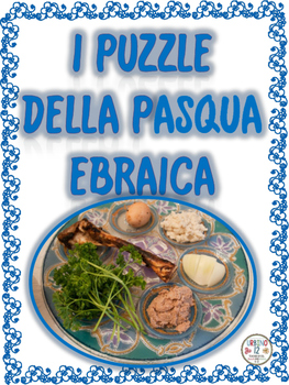 Preview of Italian:  I  Puzzle della  Pasqua Ebraica