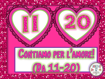Preview of Italian: Contiamo Per L'Amore! (Da 11-20)