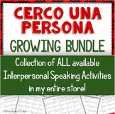 Italian - Interpersonal Speaking Activity Bundle (Cerco Un