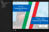 Italian Interpretive Reading 1 (eLearning digital resource