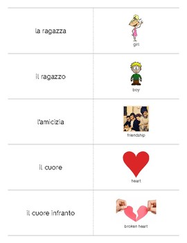 Preview of Italian Language Resource Kit: Saint Valentine (San Valentino)
