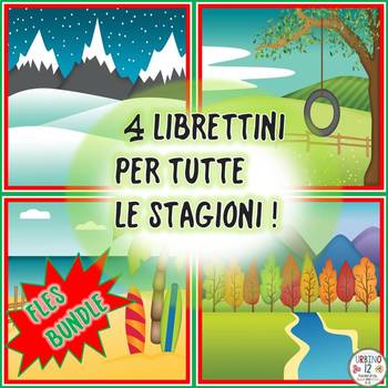 Preview of Italian: Librettini per tutte le stagioni  BUNDLE