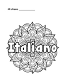 Italian Mandala Book Covers