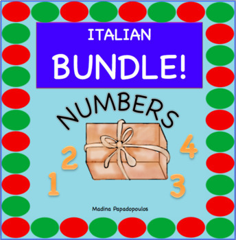 Preview of Italian Numbers BUNDLE!