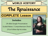 Italian/Northern Renaissance Lesson and Activities