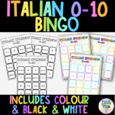 Italian Numbers 0 - 10 Bingo - Tombola - Italian Language