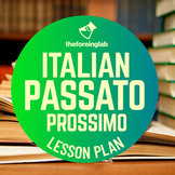 Italian Passato Prossimo Lesson Plan – No Prep Grammar, Sp