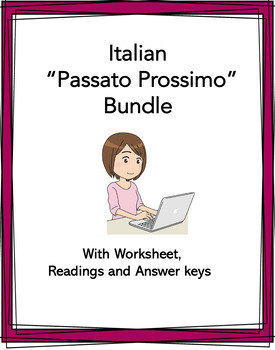Preview of Italian "Passato prossimo" Bundle: Top 5 Items @30% off!