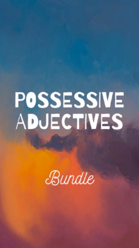 Preview of Italian - Possessive Adjectives (Bundle)