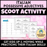 Italian Possessive Adjectives Scoot Activity - Gli aggetti