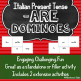 Italian Present Tense -ARE Dominoes Activity