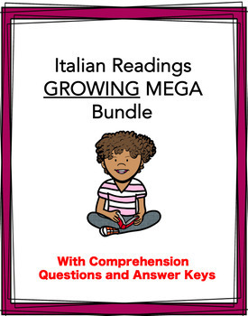 Preview of Italian Readings MEGA Growing Bundle: 58+ Letture @55% off! (Italiano)
