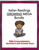 Italian Readings MEGA Growing Bundle: 58+ Letture @55% off