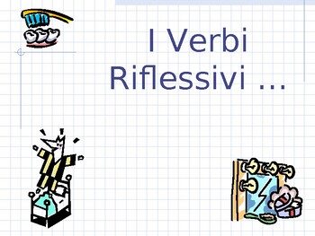 Preview of Italian Reflexive Verb Notes PowerPoint