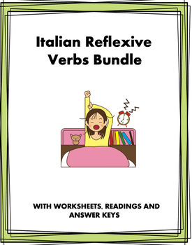 Preview of Italian Reflexive Verbs Bundle: TOP 5 Resources @30% off! (Verbi Riflessivi)