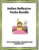 Italian Reflexive Verbs Bundle: TOP 5 Resources @30% off! 