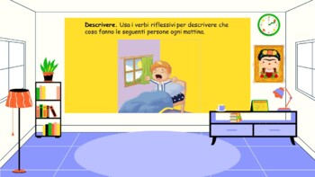 Preview of Italian Reflexive Verbs (PearDeck ready)
