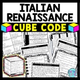 Italian Renaissance Cube Stations - Reading Comprehension 