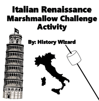 Preview of Italian Renaissance Marshmallow Activity STEM Challenge