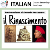 Italian Renaissance (Rinascimento) Stations & Activities