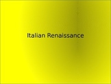 Italian Renaissance- background to "Romeo and Juliet"