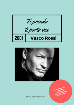 Preview of Italian Song Guide: Ti Prendo Ti Porto Via, Vasco Rossi (2001)