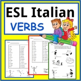 Italian Speakers: Italian ESL Newcomer Activities - Vocabu