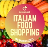 Italian Speaking Activity: Food Shopping Lesson Plan
