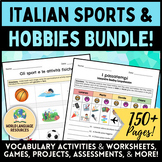 Italian Sports & Hobbies BUNDLE! - Gli sport e i passatempi