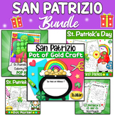 Italian St. Patrick's Day Bundle - Craft, Coloring Pages,B