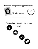 Italian Student Number Sense Progress Tracker