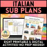 Italian Sub Plans - Substitute Activities for Italian Clas