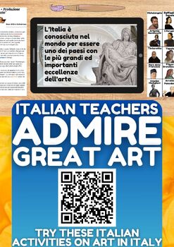 Preview of Italian Teaching Resources on Art in Italy - 5 in 1 - 50% OFF