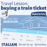 Italian Travel Lesson - Buying a Train Ticket
