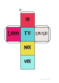 Italian Verb Conjugation Game - 40 Verbs - ALL TENSES practice | TpT