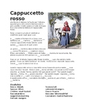 Italian Vocabulary: Little Red Riding Hood / Cappuccetto R